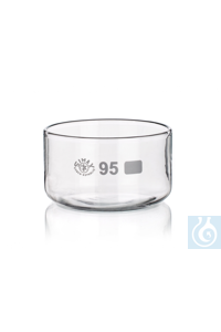 Kristalliseerschaal zonder bek, 20 ml, afm. Ø 40 x H 25 mm, Simax® borosilicaatglas, type: 174